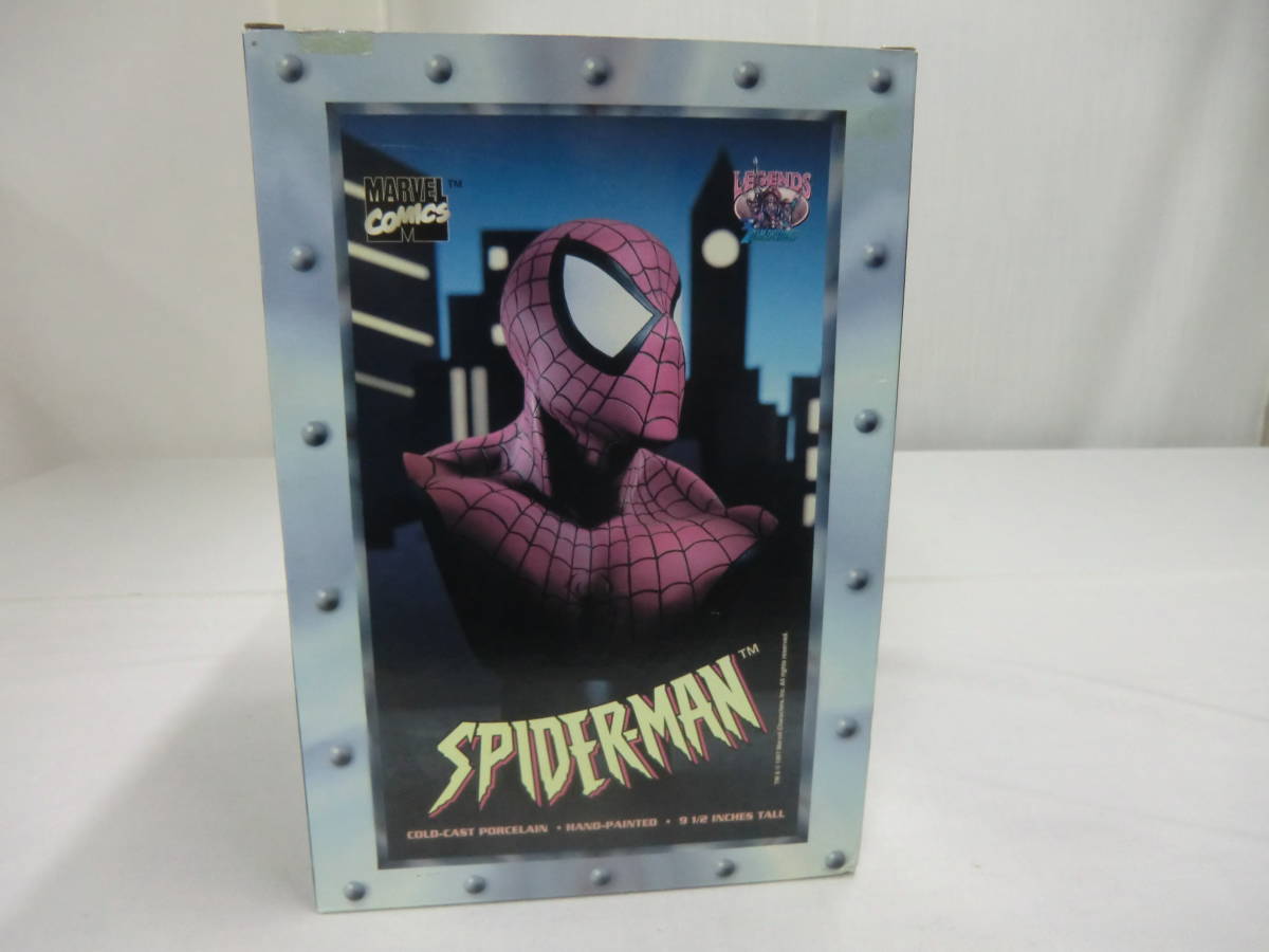 スパイダーマン MARVEL COMICS LEGENDS コールドーキャスト製 ポーセレン(磁器)拍卖