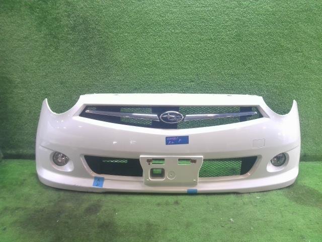 スバル R2 RC1 RC2 フロントバンパー バンパー グリル付 フォグ付 ホースメント欠品 再塗装品 現状販売 中古 ★大型・個人宅配送不可★拍卖