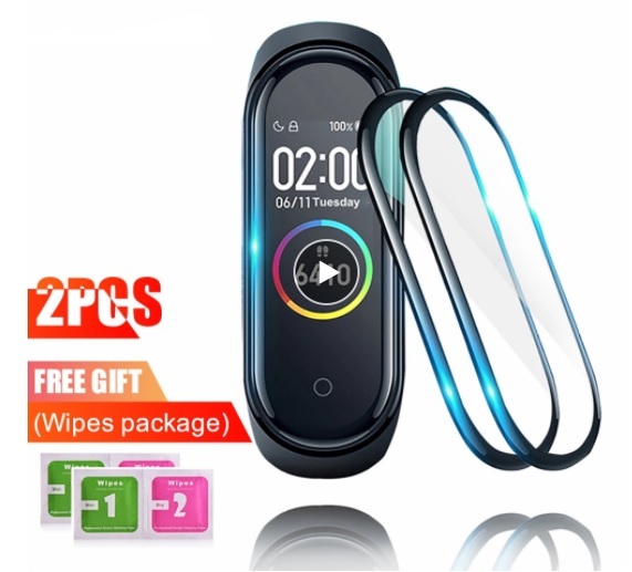 【送料無料】2枚 Mi Band 7 保護フィルム 液晶 保護 ハイドロゲル フィルム拍卖