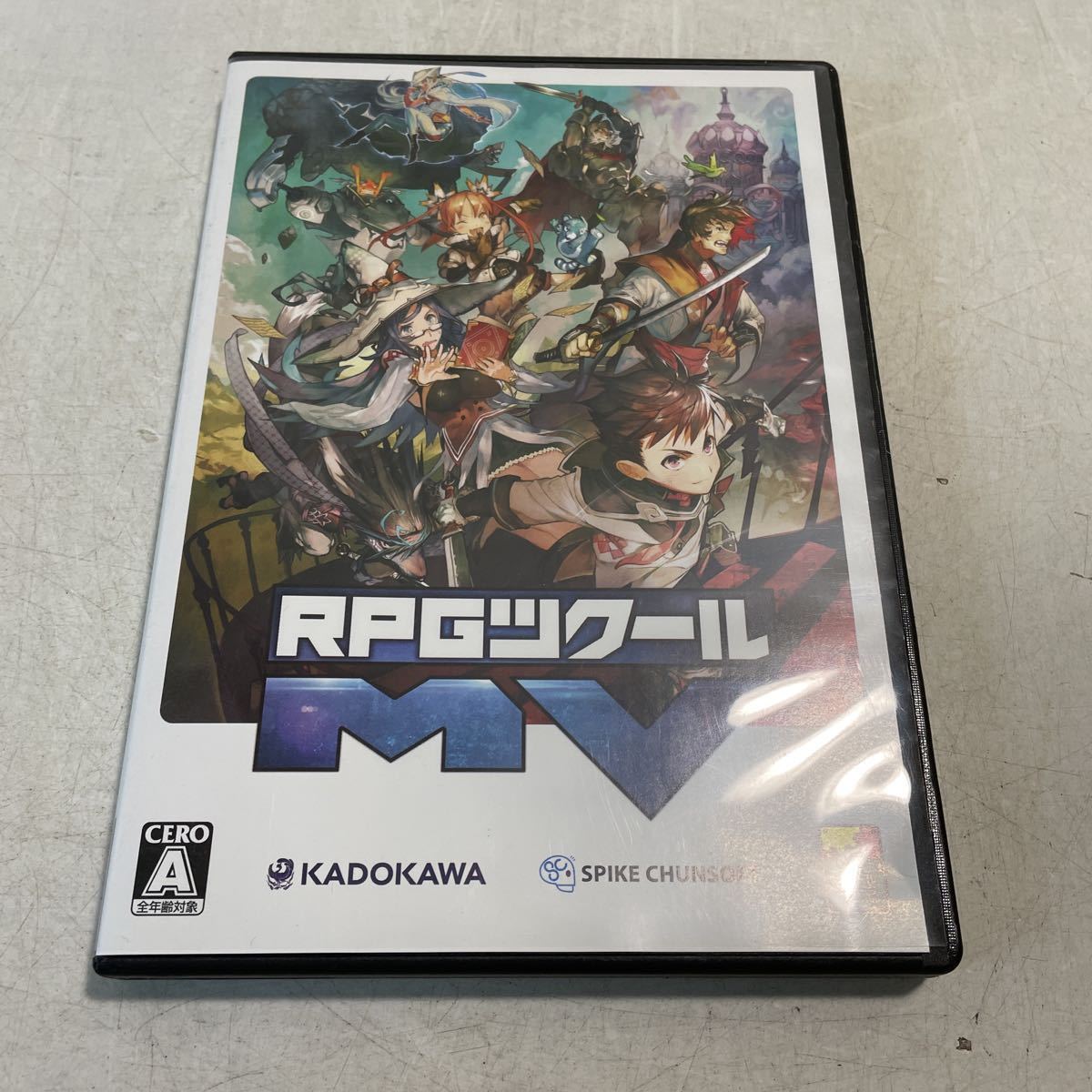 230218★H11★RPGツクールMV SPIKE CHUNSOFT KADOKAWA DVD-ROM 説明書付き★スパイクチュンソフト PCソフト 動作未確認 希少拍卖