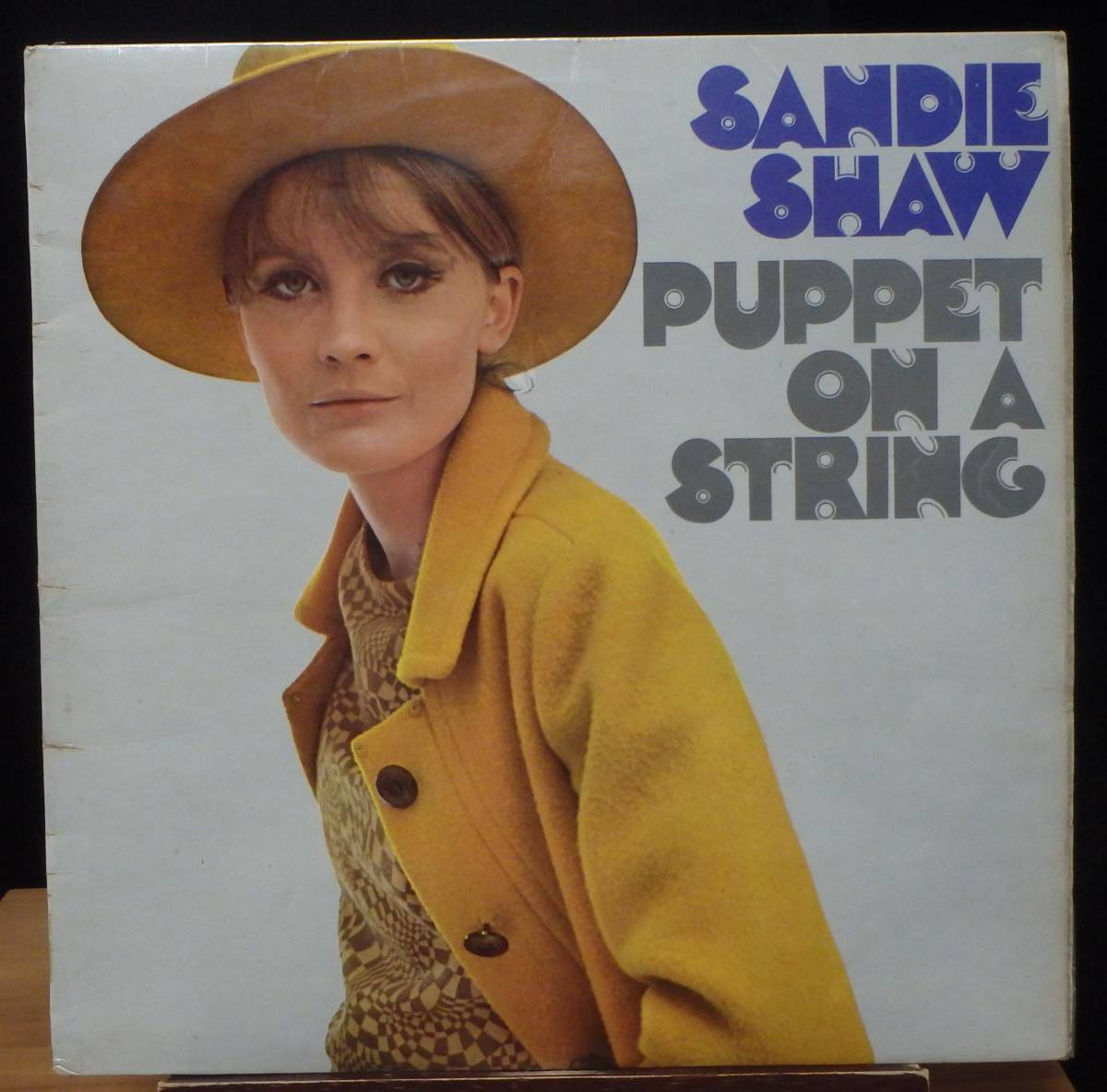 【FS279】SANDIE SHAW「Puppet On A String」, 67 UK mono Original/英国製ペラジャケ ★ボーカル拍卖