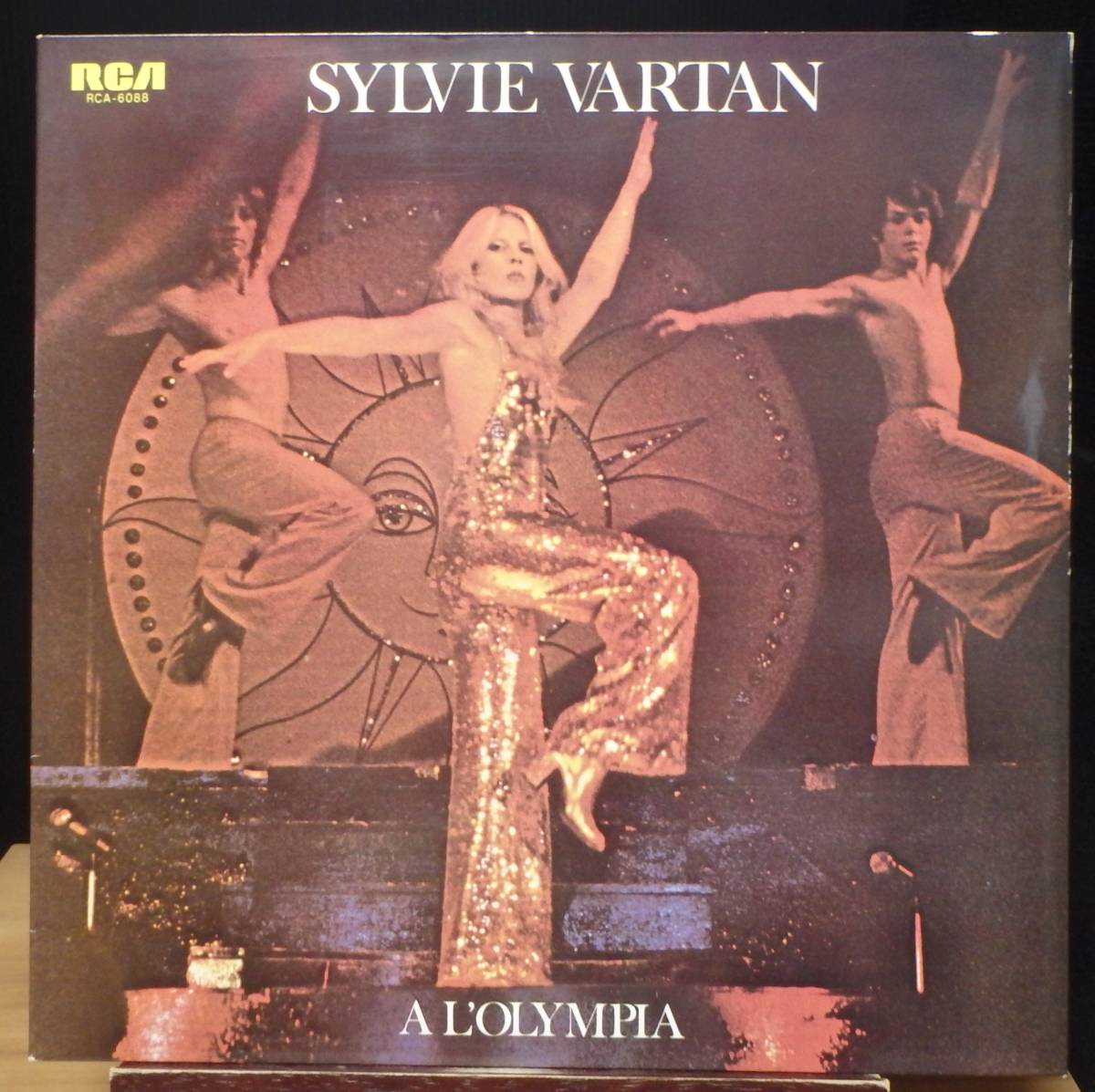 【FS371】SYLVIE VARTAN「A L'Olympia (シルヴィ・バルタン・イン・パースン 1972)」, 73 JPN 初回盤 ★シャンソン拍卖