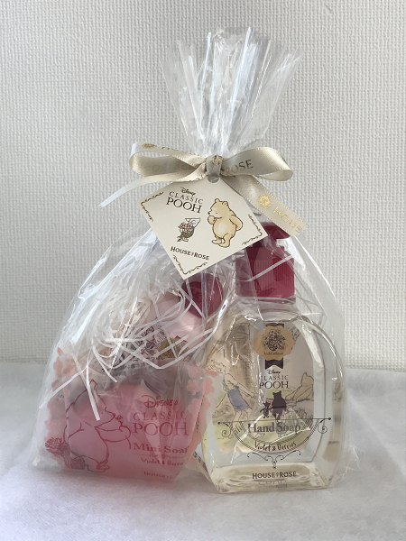 HOUSE OF ROSE ハウス オブ ローゼ クラシック プー くまのプーさん 3点セット ハンドソープ ハンドクリーム 石鹸 スミレ 赤い果実/(2)拍卖