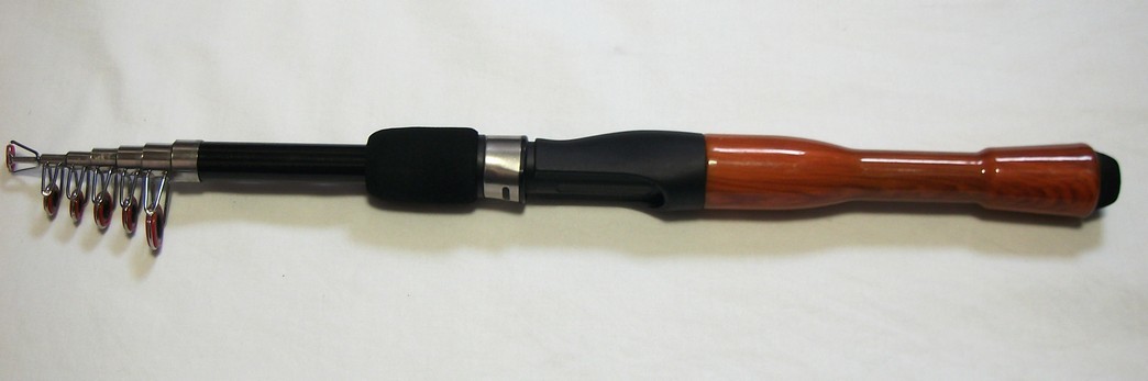 コンパクトロッド 仕舞寸41cm 全長1.8m 重量125g スピニングロッド ルアーロッド拍卖