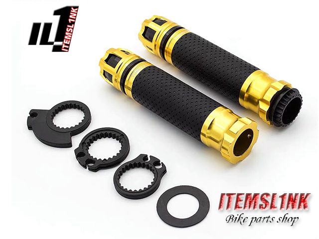 LK2-2GD ルミ製 グリップ ゴールド VTR250 MC33 レブル250 VTR1000F VFR400R RVF400 ホーネット250 MC31 ホーネット/600/900/S 汎用拍卖