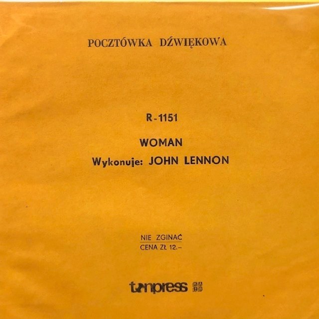 ★値下出品★John Lennon ジョン・レノン - Woman(7インチ) ★元値2800円★拍卖