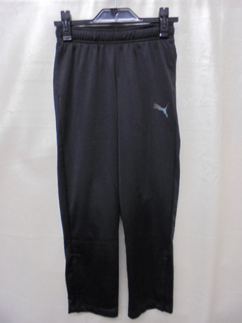 【KCM】Z-puma-257-130★新品★【PUMA/プーマ】キッズ ジュニア トレーニングパンツ ジャージ 921047-01 ブラック サイズ 130拍卖