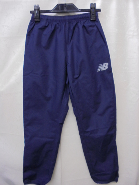 【KCM】z-new-282-130★新品★【ニューバランス】キッズ ジュニア ピステパンツ サッカー/フットサル JJPF8333 ネイビー サイズ 130拍卖