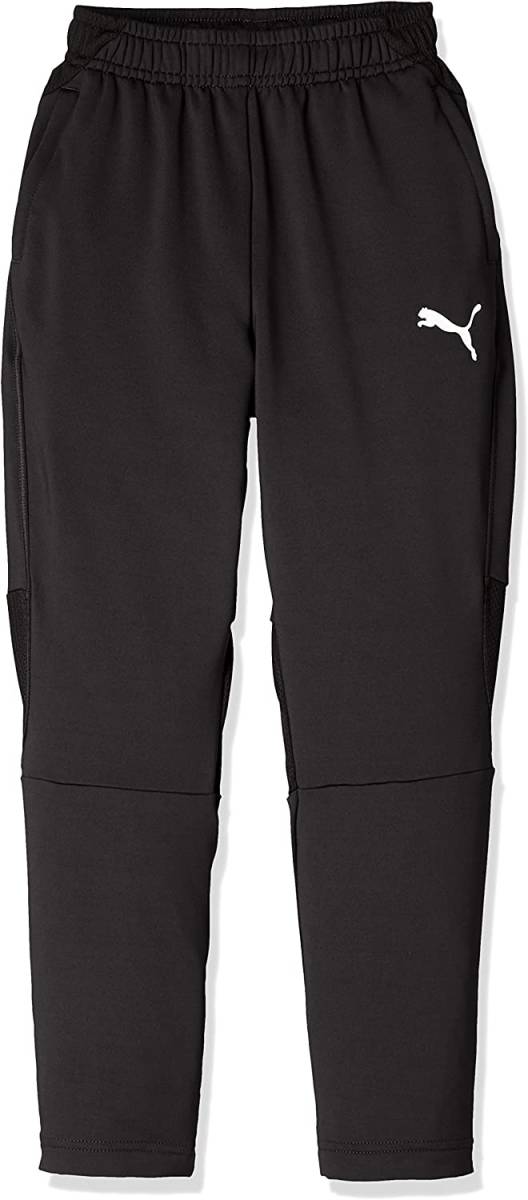 【KCM】Z-puma-267-130★展示品★【PUMA/プーマ】キッズ ジュニア LIGA トレーニング パンツ ジャージ 655866-03 ブラック サイズ 130拍卖