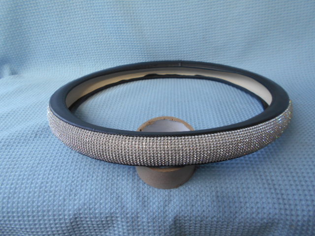 クラウン 汎用 キラキラ ステアリングカバー拍卖