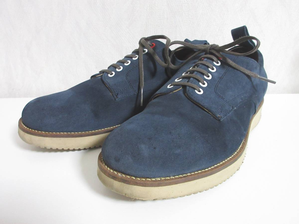 カミナンド 別注 ジャーナルスタンダード CAMINANDO FOR JOURNAL STANDARD ビブラムソール シューズ 紺 ネイビー 7 hj463拍卖