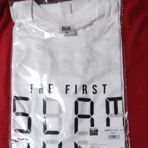 映画 THE FIRST SLAM DUNK MOVIE Tシャツ XLサイズ 未開封新品 白 ポップアップストア限定色/ スラムダンク拍卖