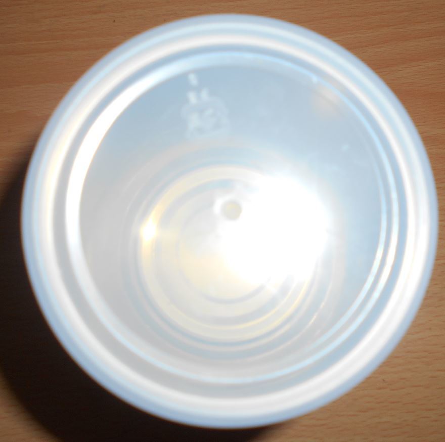 金属缶 プラスチック製蓋付き 空き缶 小物入れ 中古 1点拍卖