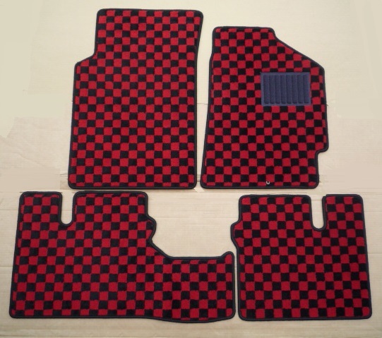 HONDA☆シビック EF1/2/3/9 EG3/4/6 EK2/3/4/9 3ドアHB フロアマット 新品 ☆選べるカラー4色☆A/-chr +③1拍卖