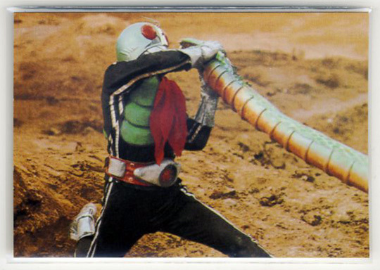 ◆防水対策 厚紙補強 カルビー 仮面ライダーチップスカード(2003 復刻版) 394番 怪力コブラハンド! トレカ 即決拍卖