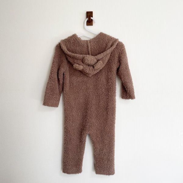 中古★【gelato piqueジェラートピケ)】ベビーふわもこくまさんロンパース XS拍卖