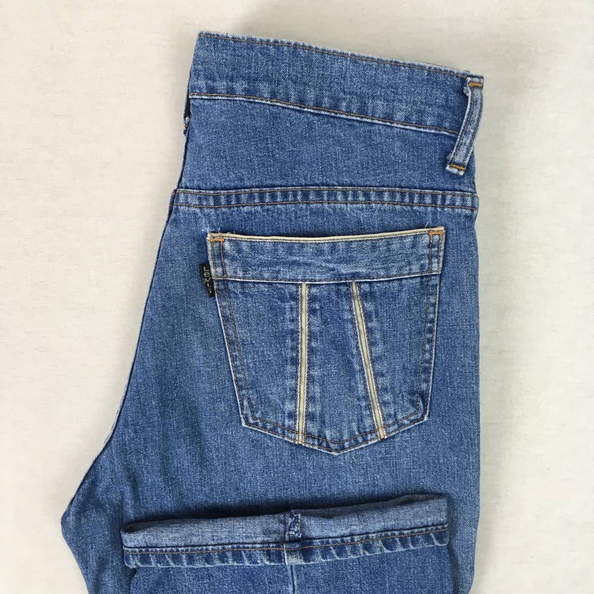 【90s】Levi's リーバイス 553-12 日本製 92年 ブーツカット デニム パンツ ジーンズ W31 ジップフライ 黒タブ拍卖