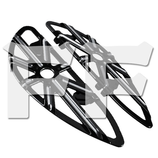 ハーレー ダビッドソン ツーリング ロードキング フットペダル オートバイ ペダル 左右組 新品拍卖