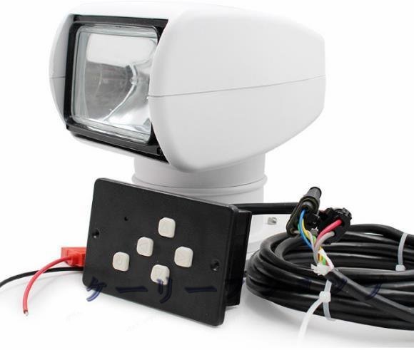 【ケーリーフショップ】船用サーチライト ハロゲンランプ ヨット用 リリモコン サーチライト ハロゲンランプ 集光拍卖