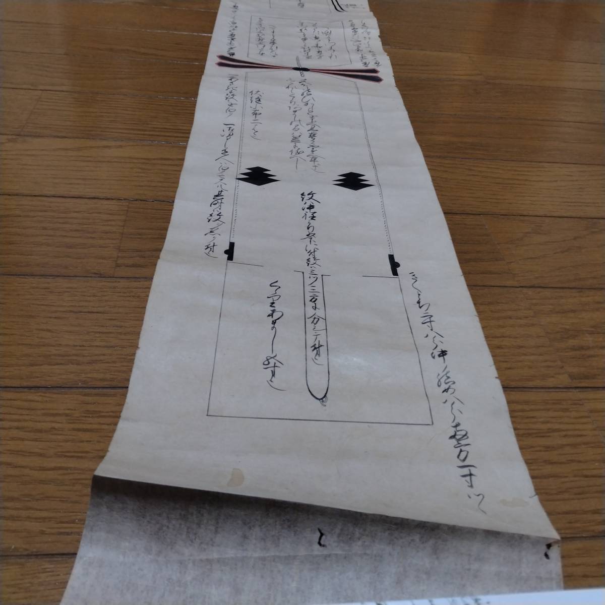 当方、先祖代々受け継がれ曽祖父蔵にて保管  小笠原 右近  古文書拍卖