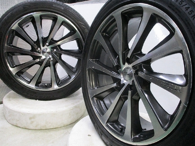 245/45R19■BADX LOARNY TEMPEST TURBINE■ハリアー RAV4 ハリアー エクストレイル RAV4拍卖