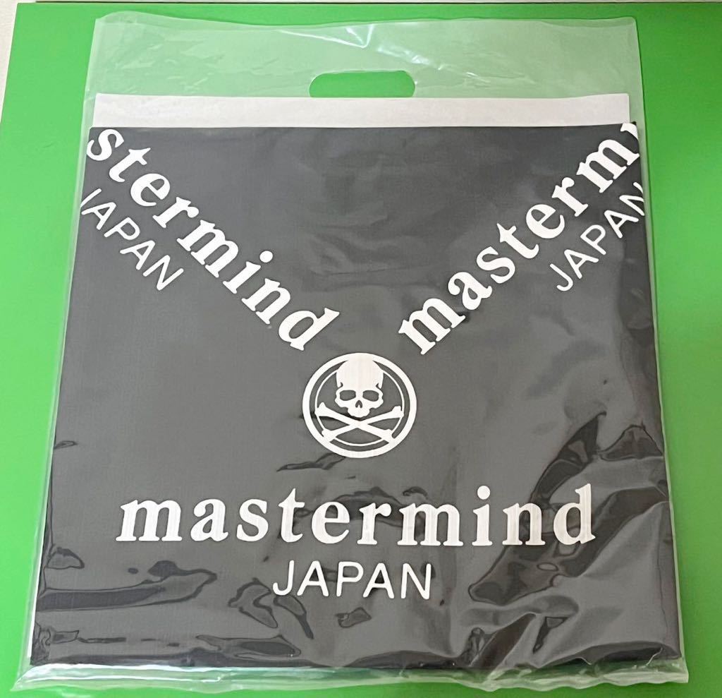 【未使用品】mastermind JAPAN マスターマインド ジャパン 風呂敷 大判ストール スカル ① 新宿伊勢丹限定 ストール ふろしき 正規品拍卖