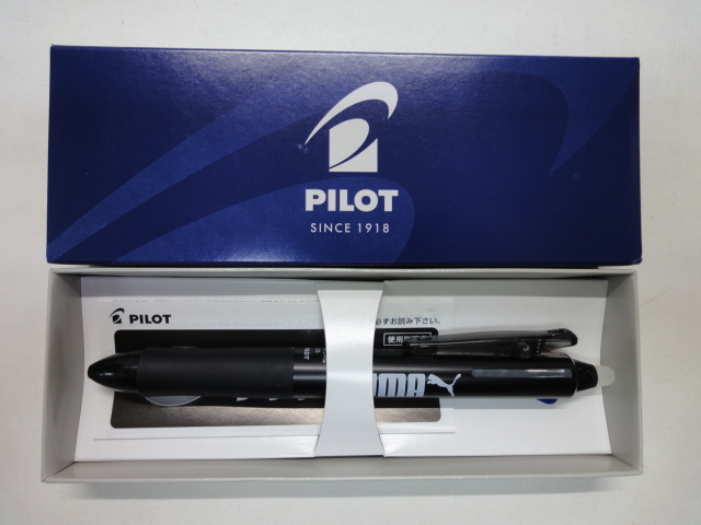 プーマ ロゴ入り 3色ボールペン フリクション パイロット(PILOT)社製 PUMA 非売品 新品拍卖
