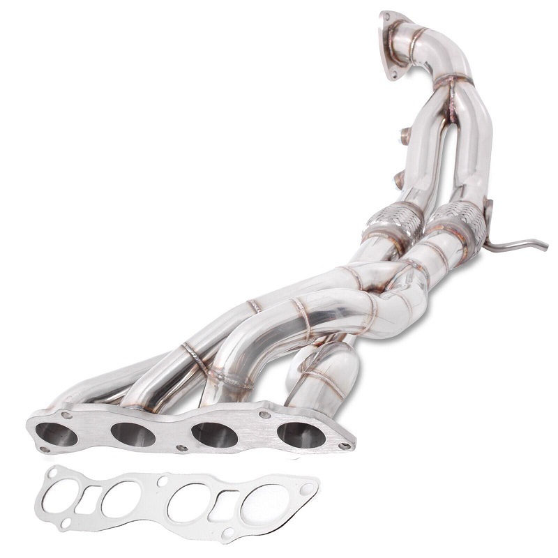 ★ 特価 高品質 ホンダ FN2 シビック タイプR 2.0L K20Z 4in2in1 ステンレス エキゾーストマニホールド 2007-2012 エキマニ拍卖