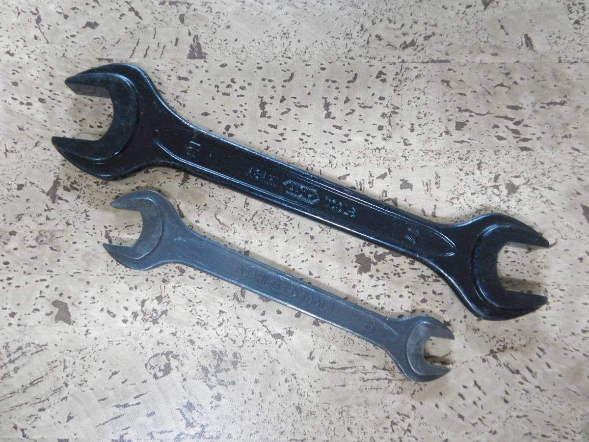 ・ ASAHI 旭 アサヒ 両口スパナ 強力型 2本拍卖