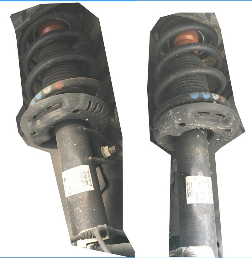 AU2 / アウディ / AUDI / A3 / (8P) / フロン ト / 2個セット / 右 左 / フロント / ストラット / Front / struts拍卖