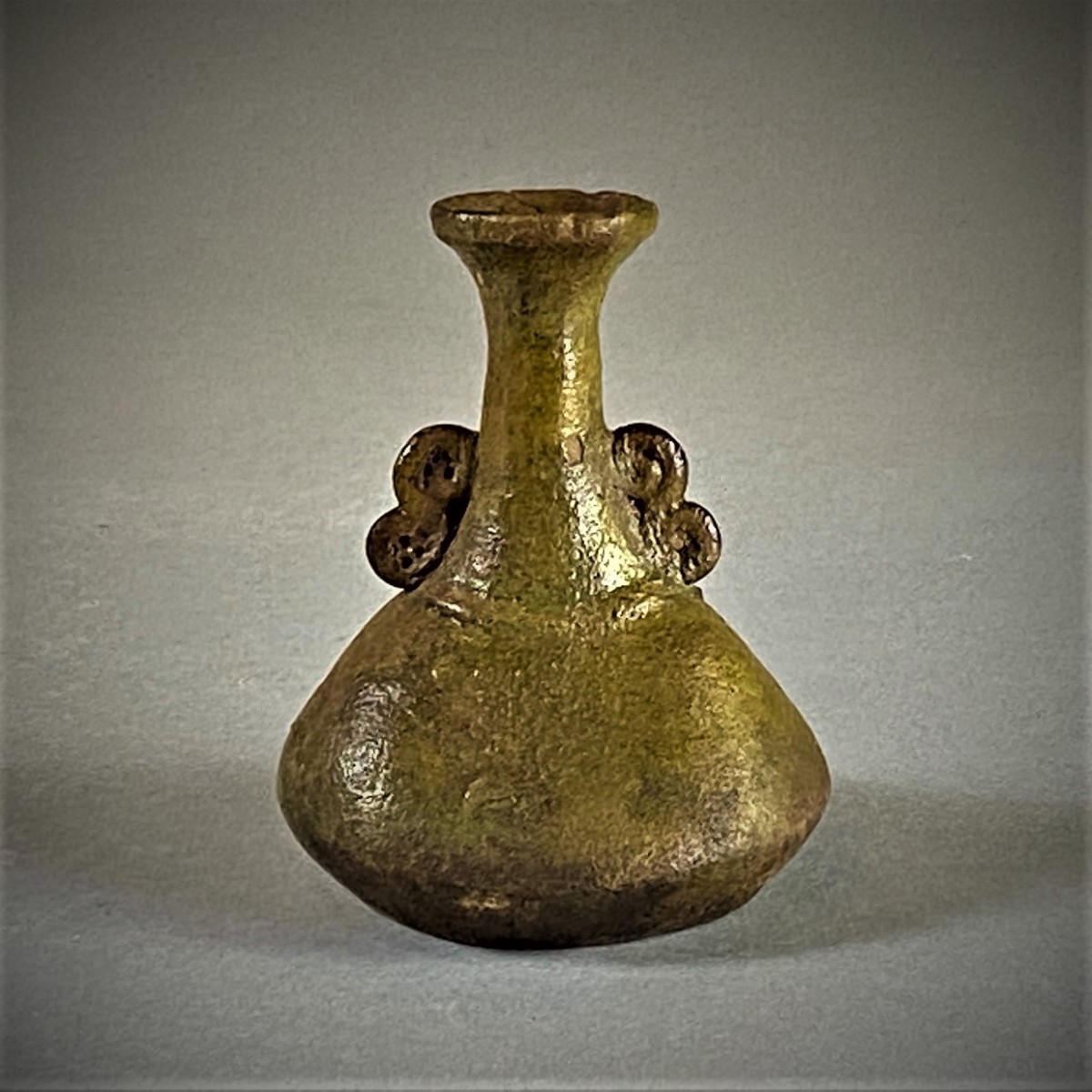 【A-00247】織部耳付小徳利【美濃焼】拍卖