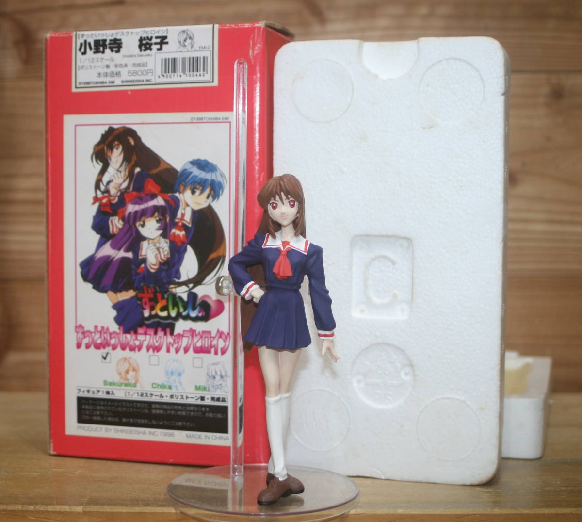 開封品♪ 小野寺桜子 「ずっといっしょ」 デスクトップヒロイン ポリストーン製(1/12 SHINSEISHA,並木智香,石塚美樹,御門まりや,江藤和代)拍卖