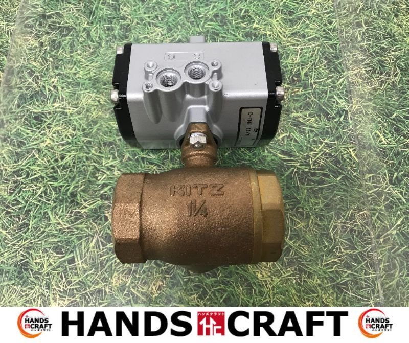 キッツ 未使用保管品 C-2 空圧ボールバルブ KITZ【ハンズクラフトうるま店】拍卖