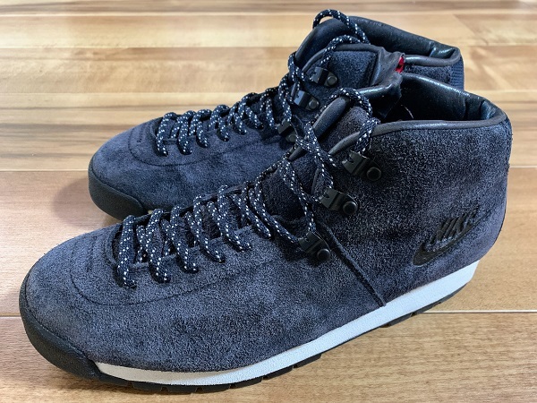 箱付き良品、限定、レア! NIKE ナイキ×FRAGMENT DESIGN フラグメント AIR MAGMA TZ エア マグマ 紺 ネイビー 26cm US8 ACG アプローチ拍卖