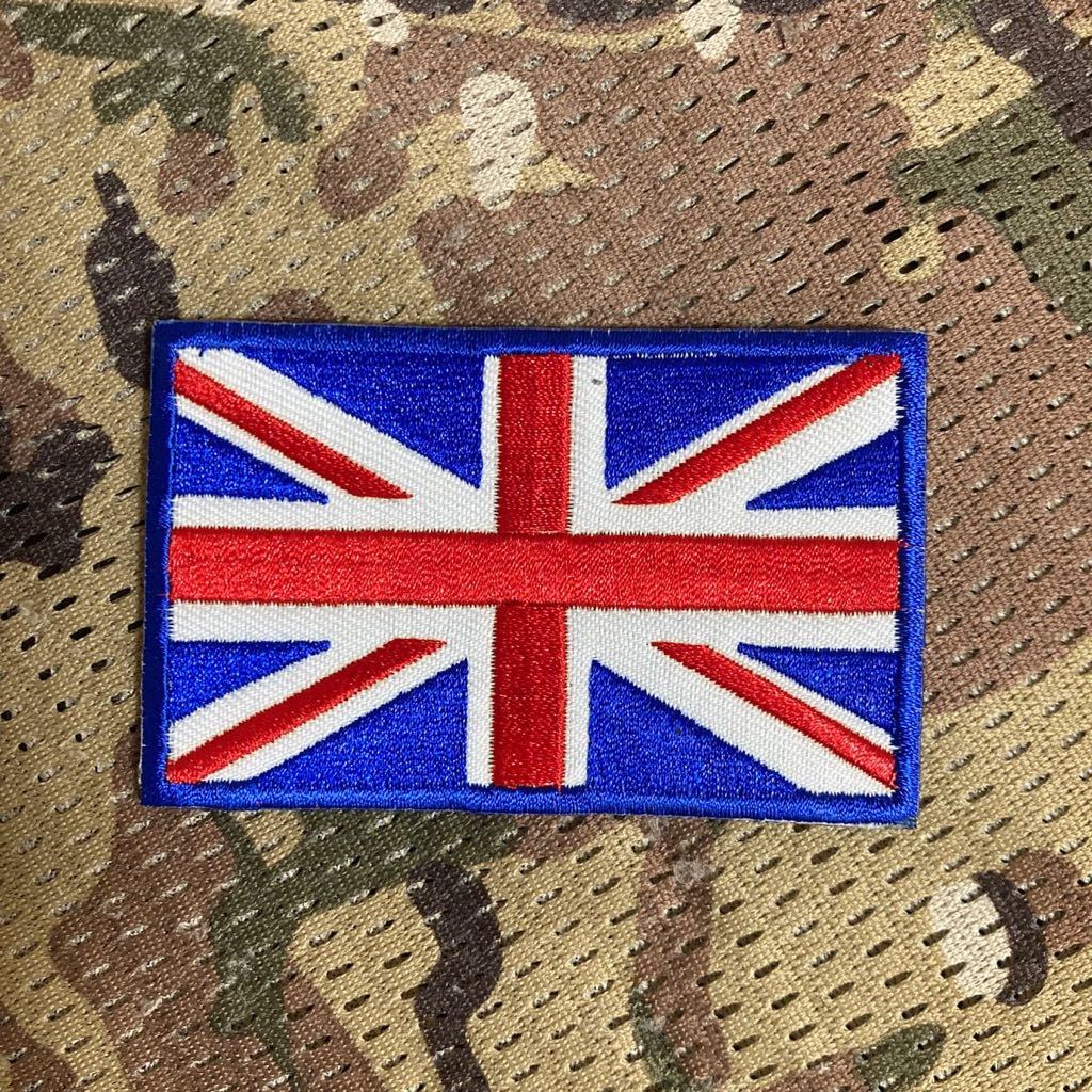 イギリス 刺繍パッチ ワッペン ベルクロ サバゲー ワッペン ベルクロ サバゲー 拍卖