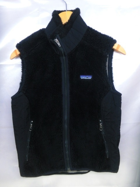 Patagonia パタゴニア フリースベスト サイズS ブラック 黒 レディース拍卖
