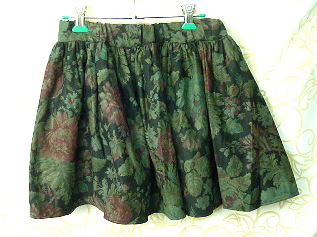 新品未使用 No7 85%OFF JOUETIE ジュエティ グリーン花柄 ウエストゴム M・230220拍卖