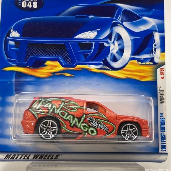 【未開封/送料230円】Hot Wheels 2001 FIRST EDITIONS No.48 FANDANGO / ホットウィール ファンダンゴ オレンジ HTW2205-48 /4拍卖