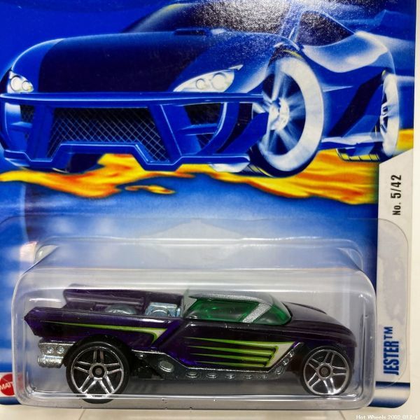 【未開封/送料230円】Hot Wheels 2002 No.17 JESTER / ホットウィール ジェスター パープル HTW2205-17 /2拍卖