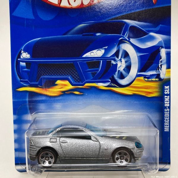 【未開封/送料230円】Hot Wheels 2001 No.225 MERCEDES-BENZ SLK / ホットウィール メルセデスベンツ SLK シルバー HTW2205-225 3/3拍卖