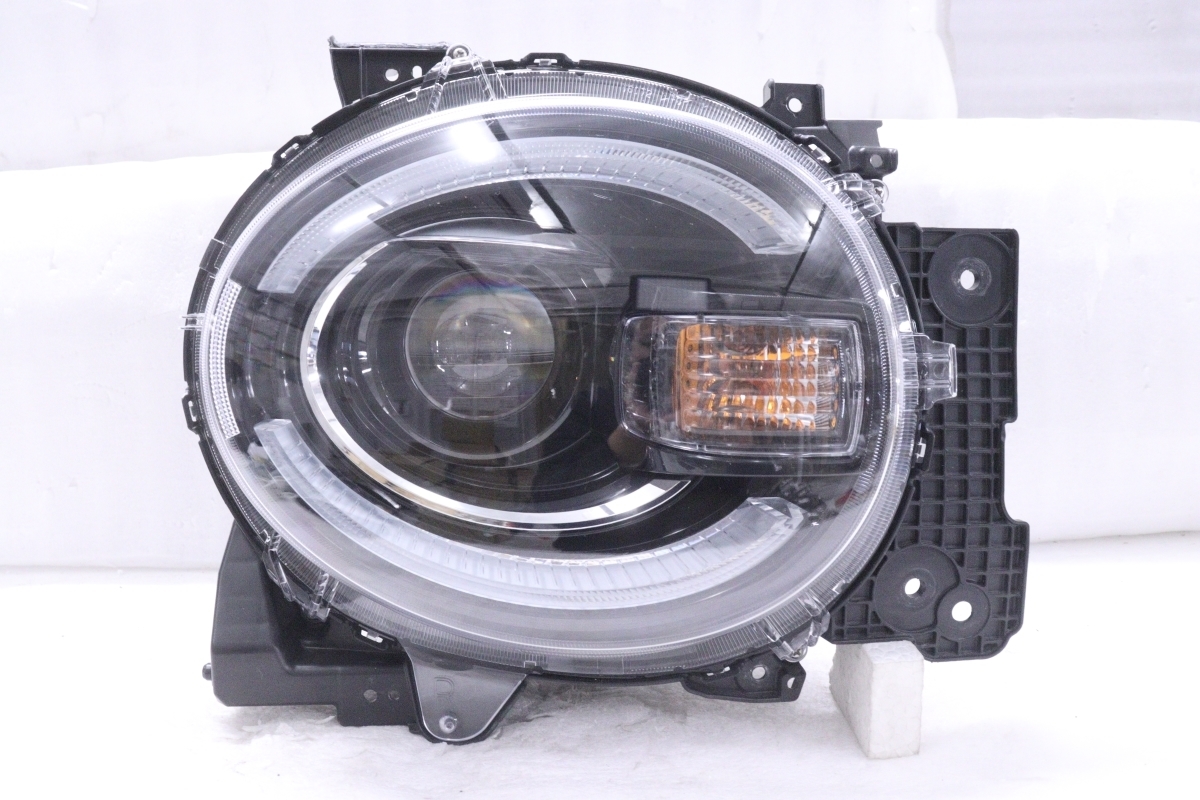 32-1032★美品★LED MX91S ワゴンRスマイルハイブリッド★右ヘッドライト STANLEY W6079 打刻:TL ASSY ブラック 純正★スズキ (RO)拍卖