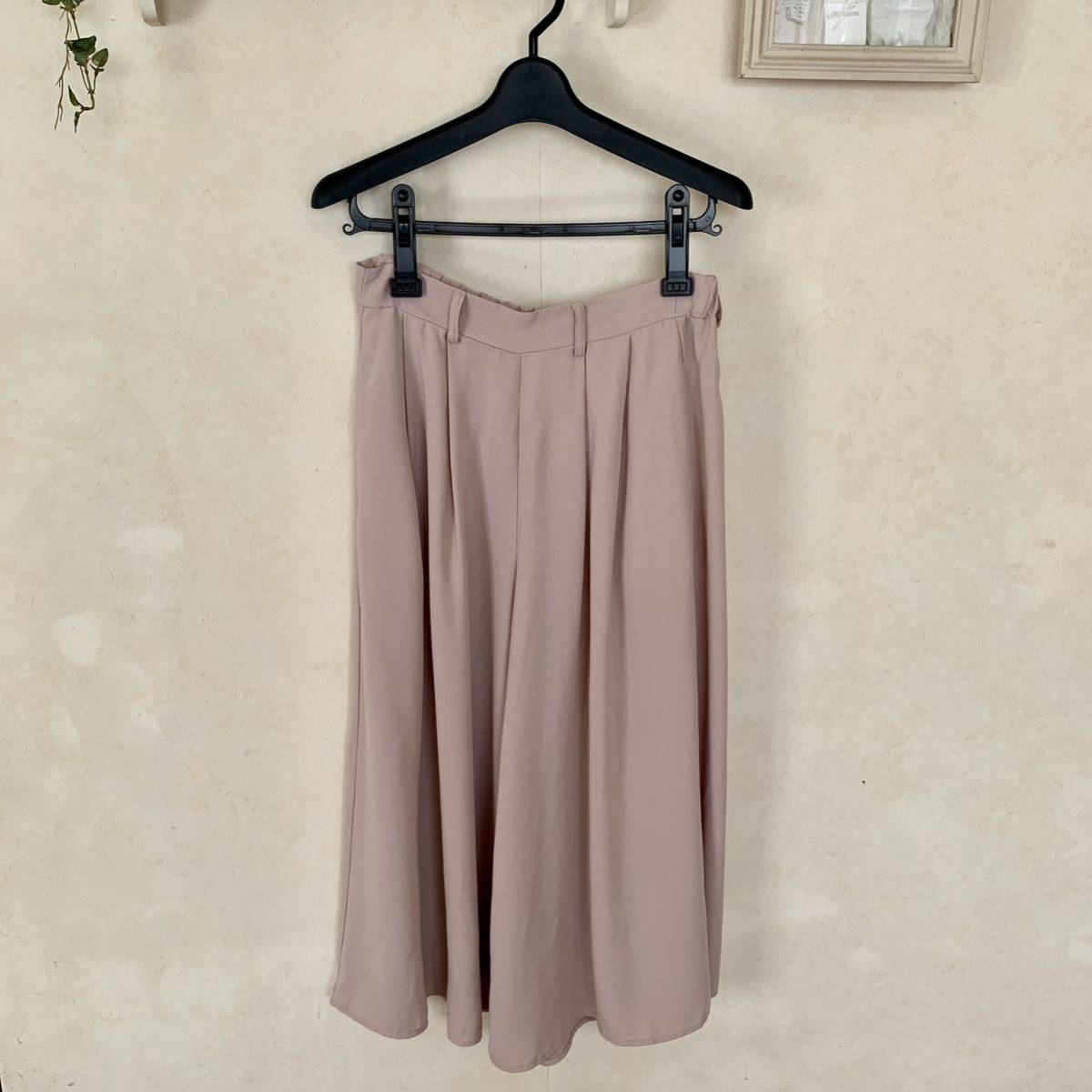 レトロガール ガウチョパンツ ワイドパンツ スカーチョ パンツ 拍卖