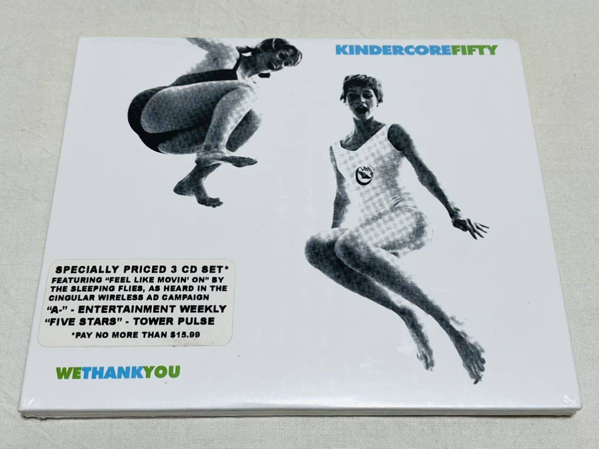 未開封品★KINDERCORE FIFTY★WE THANK YOU★3枚組★the apples in stereo★of montreal★birdie★essex green★japancakes★ギターポップ拍卖