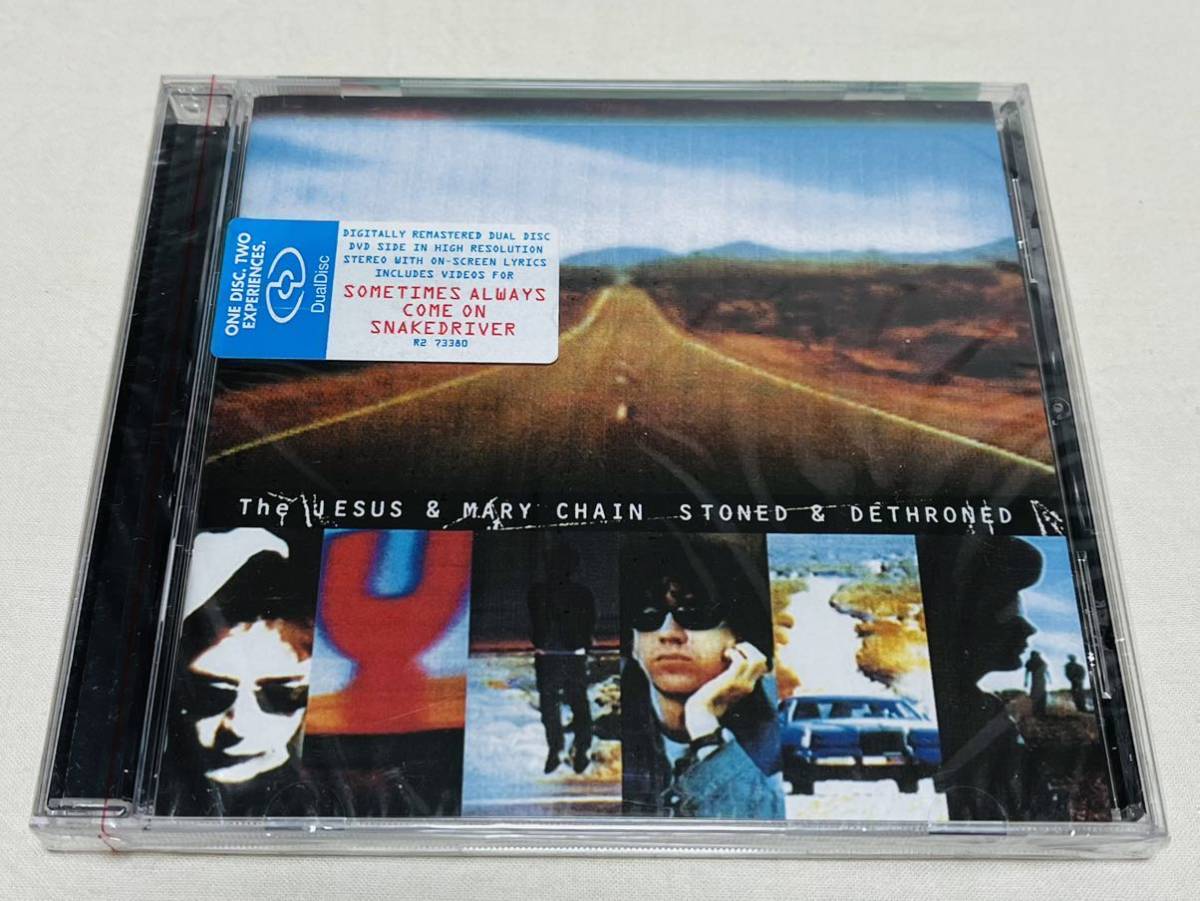 未開封保管品★DualDisc★ THE JESUS AND MARY CHAIN★stoned and dethroned★sometimes always★come on★snakedriver★UKインディー拍卖