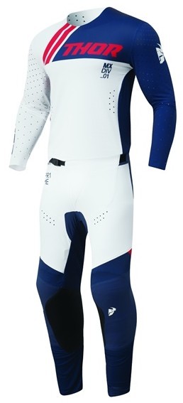 XL/32インチ MXウエア 上下セット THOR 23sp PRIME DRIVE ネイビー/ホワイト ジャージ&パンツ モトクロス 正規輸入品 WESTWOODMX拍卖