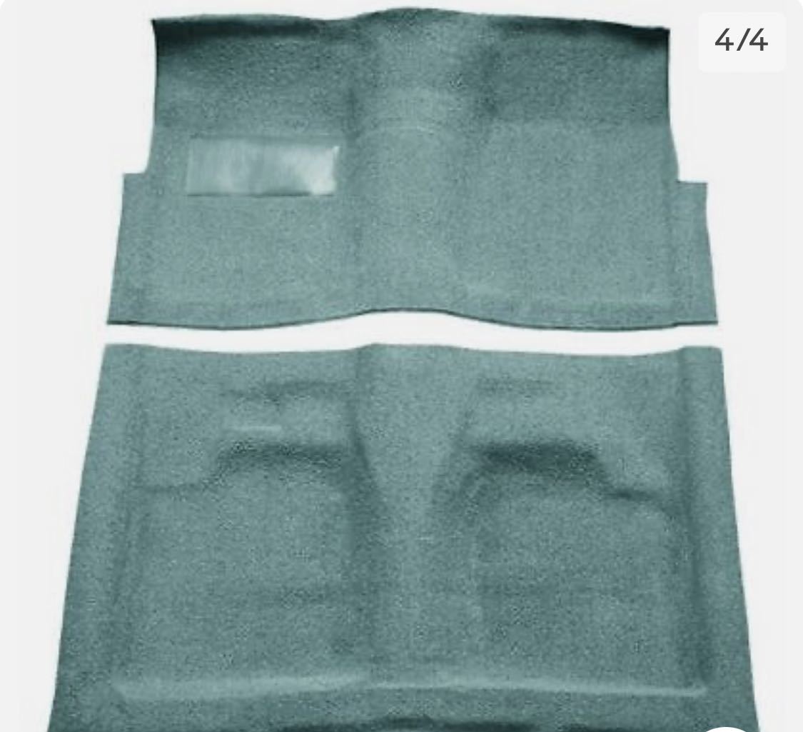 1958インパラフロアーカーペット新品。 クーペ コンバー オリジナル ループタイプ ライトグリーン ローライダー ハイドロ拍卖