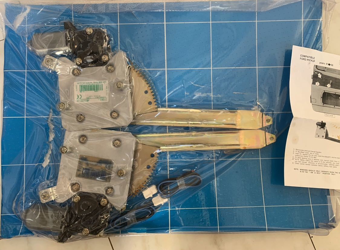 1961-66フォードトラック エコノラインパワーウインドーキット新品。拍卖