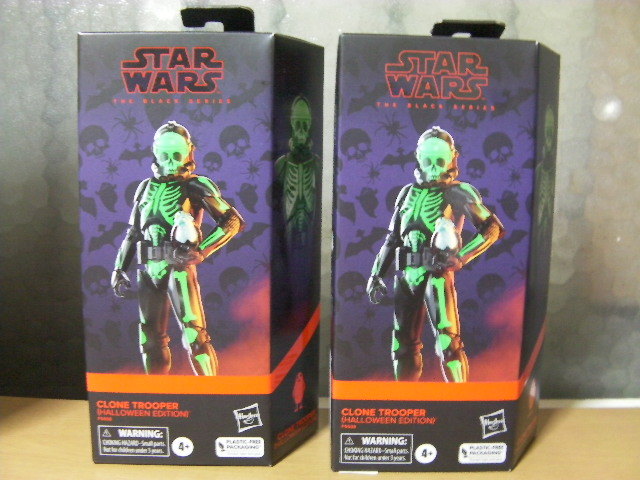 正規品 新品未開封 ハズブロ クローン・トルーパー ハロウィン 2体 6インチ Clone Trooper Halloween Edition拍卖