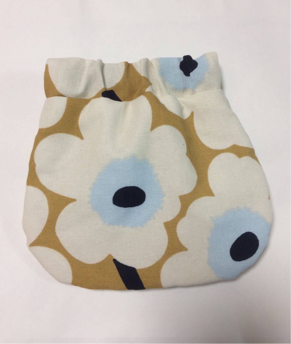 ☆ハンドメイド・バネポーチ☆マリメッコ生地☆拍卖