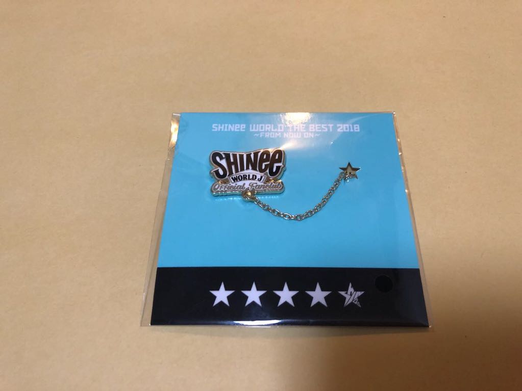 SHINee World THE BEST 2018 FROM NOW ON FC限定 ピンバッジ拍卖